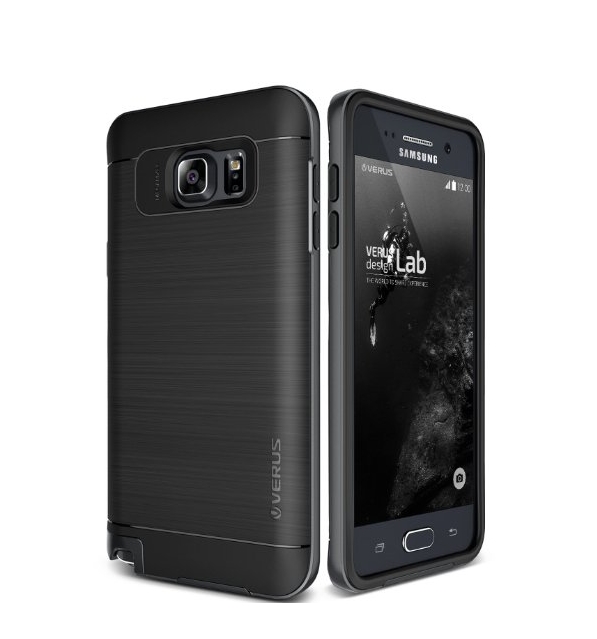 Galaxy Note 5 Case  Verus  High Pro Shield   steel silver